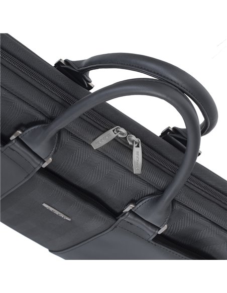 Сумка для ноутбука Rivacase Narita, 15.6", Polyester, Чёрный
