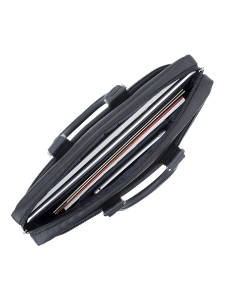 Geantă pentru Laptop Rivacase Narita, 15.6", Polyester, Negru