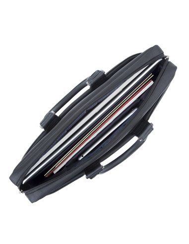 Geantă pentru Laptop Rivacase Narita, 15.6", Polyester, Negru