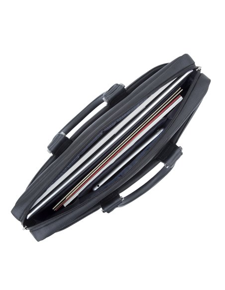 Geantă pentru Laptop Rivacase Narita, 15.6", Polyester, Negru