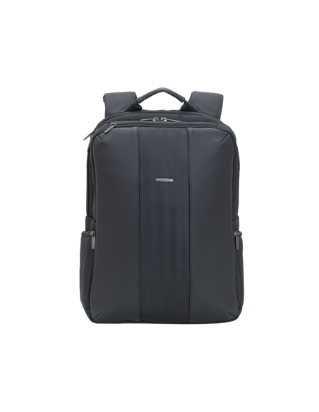 Rucsac pentru Laptop RivaCase Narita, 15.6", Poliester, Negru