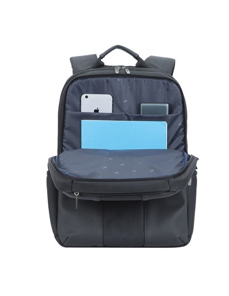 Rucsac pentru Laptop RivaCase Narita, 15.6", Poliester, Negru Rucsac pentru Laptop RivaCase Narita, 15.6", Poliester, Negru