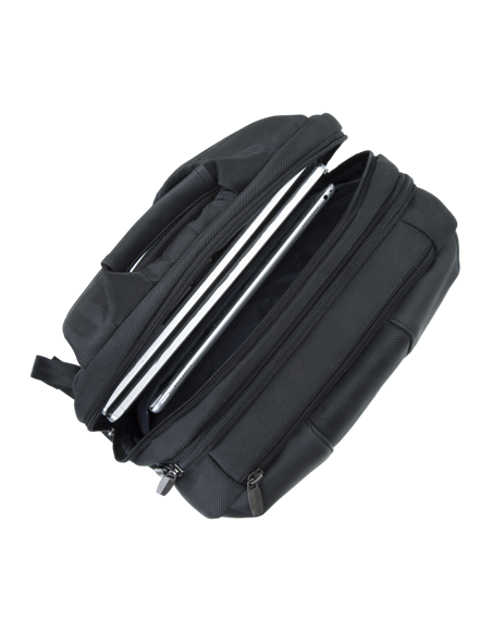 Rucsac pentru Laptop RivaCase Narita, 15.6", Poliester, Negru Rucsac pentru Laptop RivaCase Narita, 15.6", Poliester, Negru