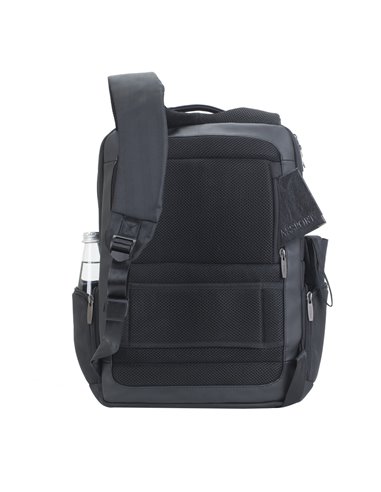 Rucsac pentru Laptop RivaCase Narita, 15.6", Poliester, Negru