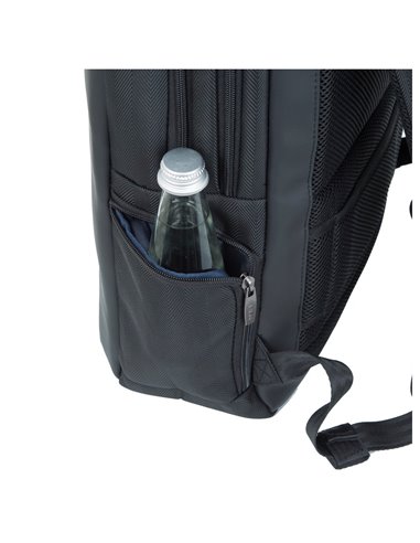 Rucsac pentru Laptop RivaCase Narita, 15.6", Poliester, Negru