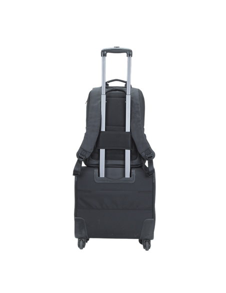 Rucsac pentru Laptop RivaCase Narita, 15.6", Poliester, Negru Rucsac pentru Laptop RivaCase Narita, 15.6", Poliester, Negru