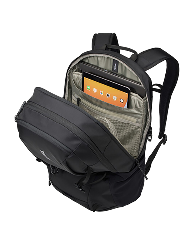 Рюкзак для ноутбука THULE EnRoute, 15.6", Изготовлен из одобренного Bluesign нейлона 400D с молниями YKK., Чёрный