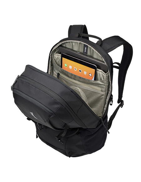 Рюкзак для ноутбука THULE EnRoute, 15.6", Изготовлен из одобренного Bluesign нейлона 400D с молниями YKK., Чёрный Рюкзак для ноутбука THULE EnRoute, 15.6", Изготовлен из одобренного Bluesign нейлона 400D с молниями YKK., Чёрный