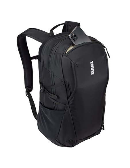 Рюкзак для ноутбука THULE EnRoute, 15.6", Изготовлен из одобренного Bluesign нейлона 400D с молниями YKK., Чёрный Рюкзак для ноутбука THULE EnRoute, 15.6", Изготовлен из одобренного Bluesign нейлона 400D с молниями YKK., Чёрный