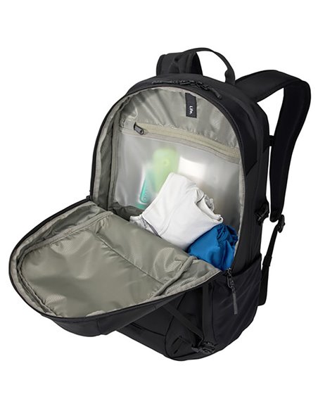 Рюкзак для ноутбука THULE EnRoute, 15.6", Изготовлен из одобренного Bluesign нейлона 400D с молниями YKK., Чёрный Рюкзак для ноутбука THULE EnRoute, 15.6", Изготовлен из одобренного Bluesign нейлона 400D с молниями YKK., Чёрный