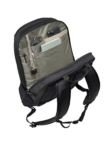 Рюкзак для ноутбука THULE EnRoute, 15.6", Изготовлен из одобренного Bluesign нейлона 400D с молниями YKK., Чёрный Рюкзак для ноутбука THULE EnRoute, 15.6", Изготовлен из одобренного Bluesign нейлона 400D с молниями YKK., Чёрный