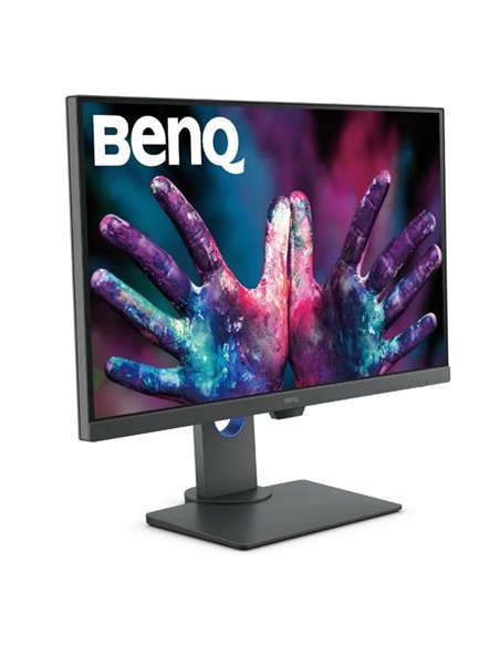 27" Профессиональный монитор BenQ PD2705Q, IPS 2560x1440 WQHD, Чёрный