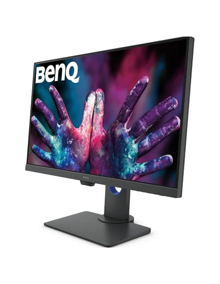 27" Профессиональный монитор BenQ PD2705Q, IPS 2560x1440 WQHD, Чёрный