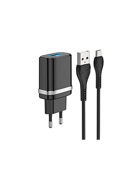 Încărcător Xpower Charger + Micro-USB Cable, 1USB, QC3.0, Alb