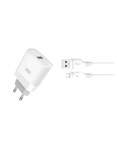 Încărcător XO L63, 15W, Alb