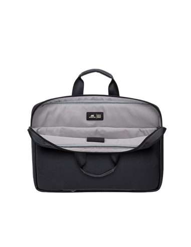 Geantă pentru Laptop RivaCase Orly, 16", Poliester, Negru