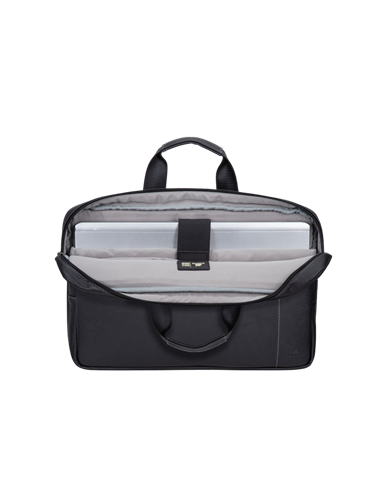 Geantă pentru Laptop RivaCase Orly, 16", Poliester, Negru