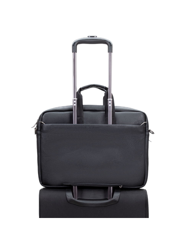 Geantă pentru Laptop RivaCase Orly, 16", Poliester, Negru