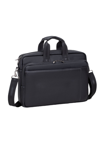Geantă pentru Laptop RivaCase Orly, 16", Poliester, Negru