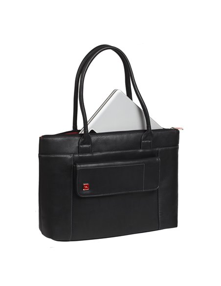 Сумка для ноутбука RivaCase Orly, 15.6", Полиэстер, Чёрный