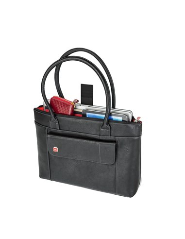 Сумка для ноутбука RivaCase Orly, 15.6", Полиэстер, Чёрный