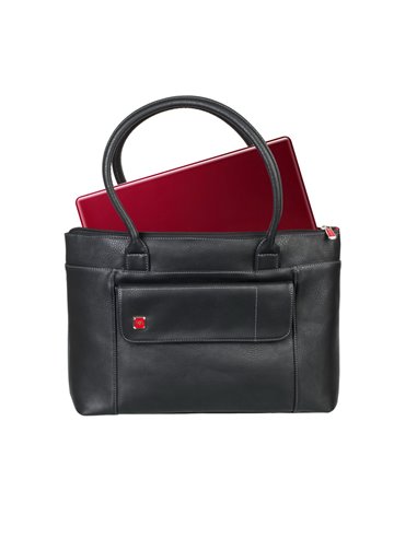 Geantă pentru Laptop RivaCase Orly, 15.6", Poliester, Negru