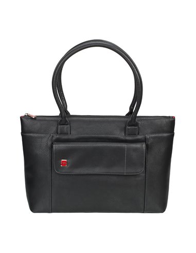 Сумка для ноутбука RivaCase Orly, 15.6", Полиэстер, Чёрный
