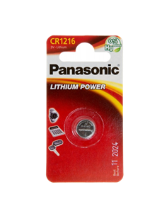 Baterii rotunde Panasonic CR-1216EL, CR1216, 1buc.