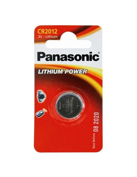 Дисковые батарейки Panasonic CR-2012EL, CR2012, 1шт.