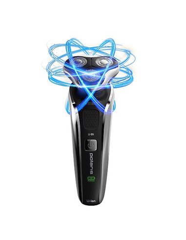 Электробритва мужская Polaris PMR0307RC, Чёрный