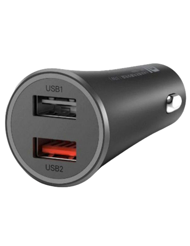 Incărcător auto Xiaomi Mi 37W Dual-Port Car Charger, 37W, Negru
