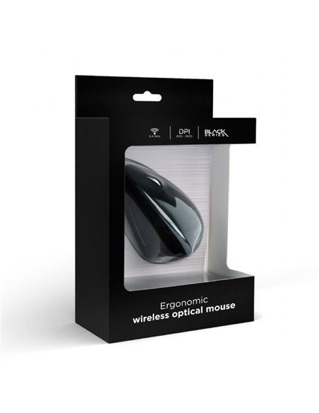 Mouse Wireless Gembird MUSW-ERGO, Negru