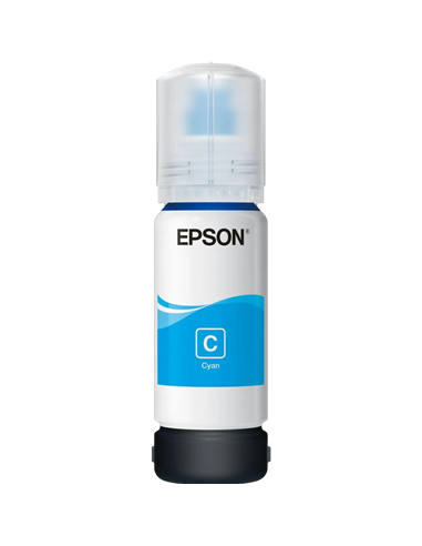 Контейнер с чернилами Epson 106 EcoTank, C13T00R240, Циан