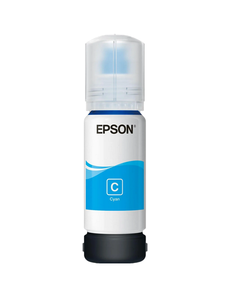 Контейнер с чернилами Epson 106 EcoTank, C13T00R240, Циан