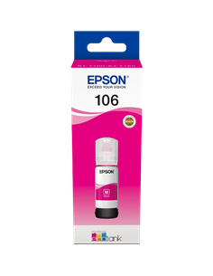 Контейнер с чернилами Epson 106 EcoTank, C13T00R340, Пурпурный 2