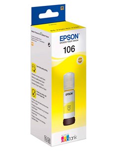 Контейнер с чернилами Epson 106 EcoTank, C13T00R440, Желтый 2