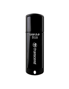 USB Flash накопитель Transcend JetFlash 350, 8Гб, Чёрный 2