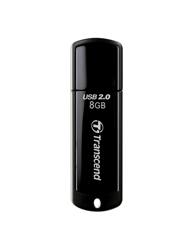 USB Flash накопитель Transcend JetFlash 350, 8Гб, Чёрный