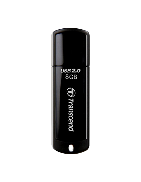 USB Flash накопитель Transcend JetFlash 350, 8Гб, Чёрный