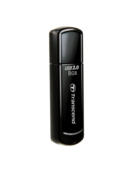 Memorie USB Transcend JetFlash 350, 8GB, Negru