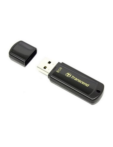 USB Flash накопитель Transcend JetFlash 350, 8Гб, Чёрный