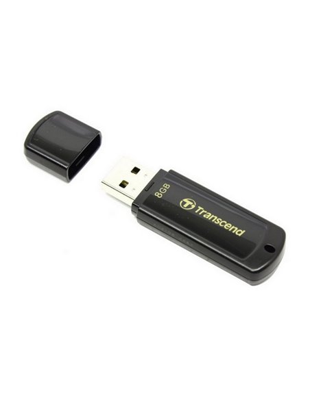USB Flash накопитель Transcend JetFlash 350, 8Гб, Чёрный