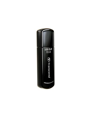 USB Flash накопитель Transcend JetFlash 350, 8Гб, Чёрный
