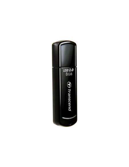 USB Flash накопитель Transcend JetFlash 350, 8Гб, Чёрный