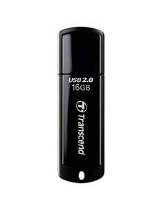 Memorie USB Transcend JetFlash 350, 16GB, Negru
