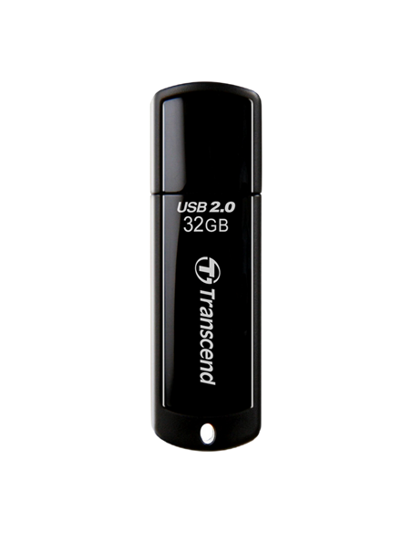 USB Flash накопитель Transcend JetFlash 350, 32Гб, Чёрный