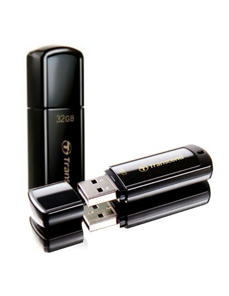 USB Flash накопитель Transcend JetFlash 350, 32Гб, Чёрный