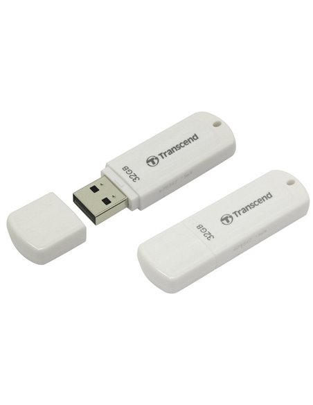 USB Flash накопитель Transcend JetFlash 370, 32Гб, Белый