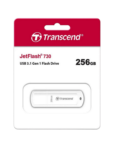 USB Flash накопитель Transcend JetFlash 730, 256Гб, Белый