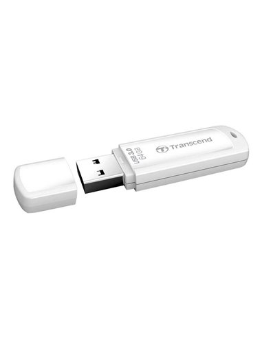 Memorie USB Transcend JetFlash 730, 64GB, Alb